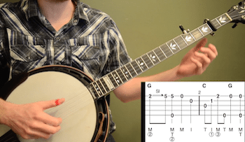 Cripple Creek Beginner Banjo Lesson