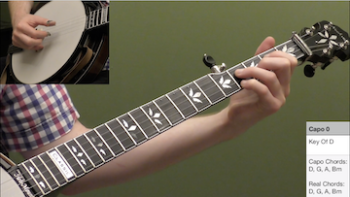 How To Play In Any Key Using A Capo Beginner Banjo Lesson