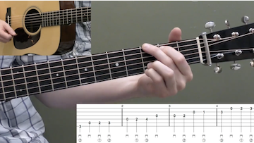 Basic G Major Scale Beginner Guitar