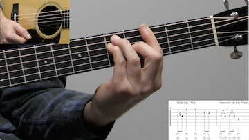 Moveable Chord Licks (E Shape) Intermediate Guitar