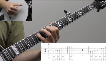 Moveable Single String Ideas Advanced Banjo Lesson