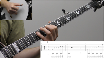 Moveable Single String Ideas Advanced Banjo